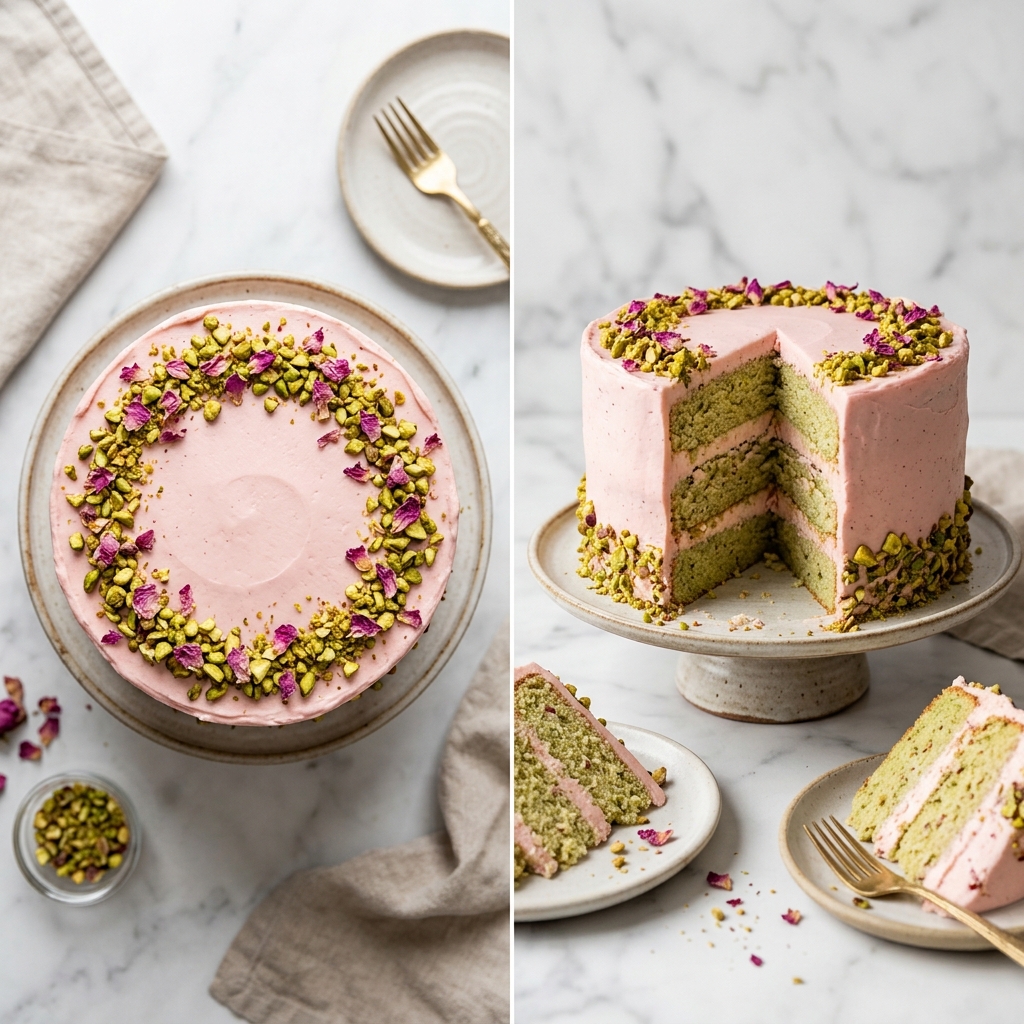 Rose Pistachio Velvet